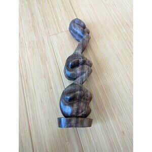 Weeping Buddha - Yogi Man Teak Sculpture - Hand Carved